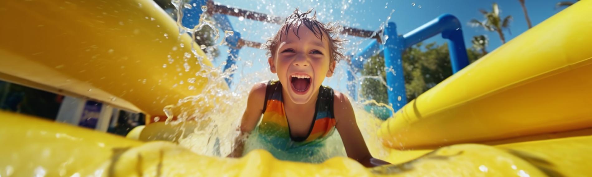 Splash down at Acua Water Park Fuerteventura