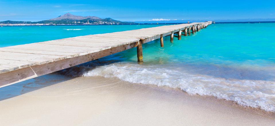 Playa De Muro Beach In Majorca image