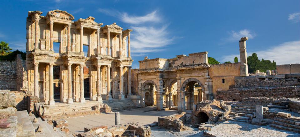 Ancient City Of Ephesus Turkey image