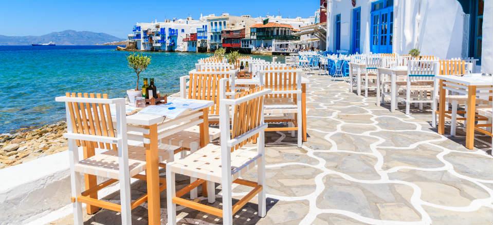 Little Venice in Mykonos image