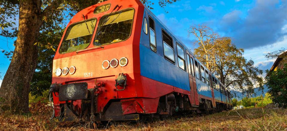 All aboard the railway museum at Kalamata image