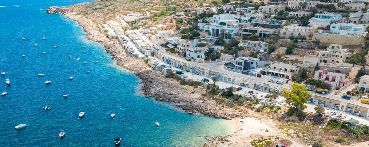 Mellieha Bay In Malta