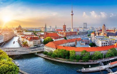 Beautiful scenic view in Berlin