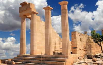 Lindos Acropolis Greece image